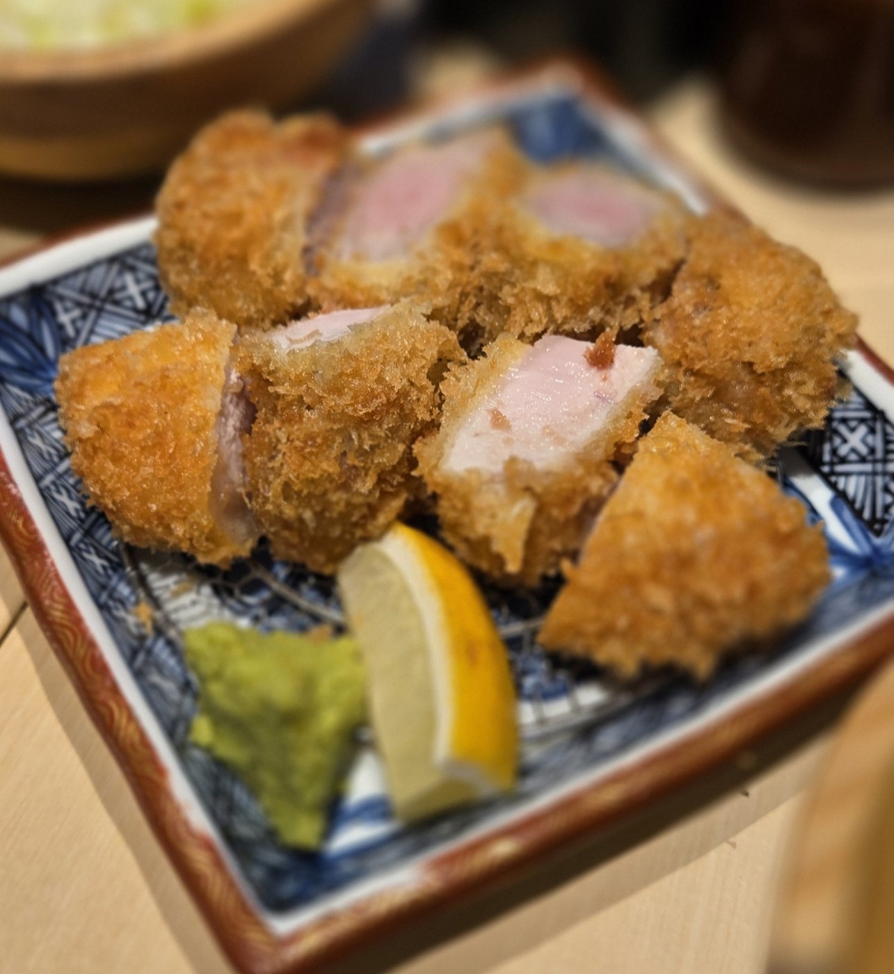 ヒレカツとロースの合盛